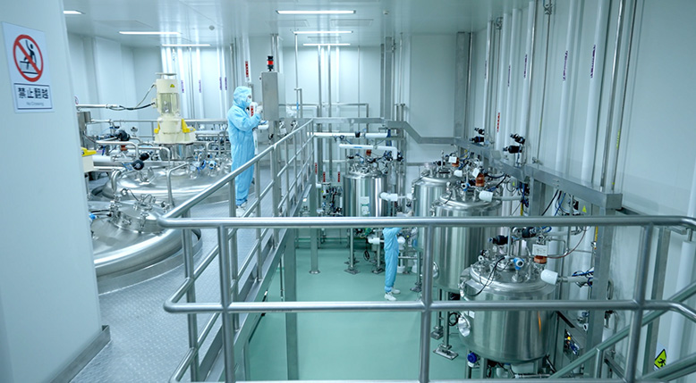 Upstream and down-stream biopharmaceutical manufacturers